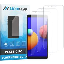 Mobigear Samsung Galaxy A01 Core Screen Protector Film - Case Friendly (3-Pack)