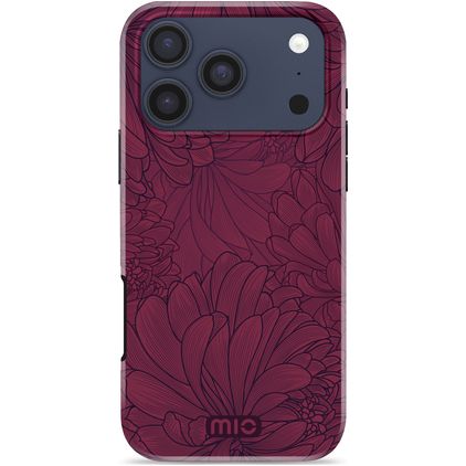 MIO iPhone 18 Pro Max MagSafe Funda Plástico rígido Carcasa - Berry Blooms