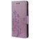 Mobigear Flowers Samsung Galaxy A23 Pungetui med Seddelrum - Lilla