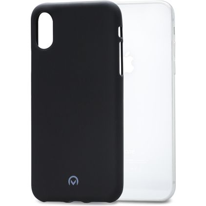 Mobilize Rubber Gelly iPhone XS Max Flexible TPU Back cover - Matt Black