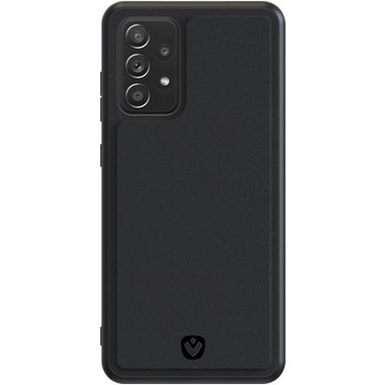 Valenta Snap Samsung Galaxy A72 Vera pelle Back cover - Nero