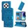 Mobigear Sunflower Xiaomi Redmi 14C Funda tipo libro Cartera - Azul