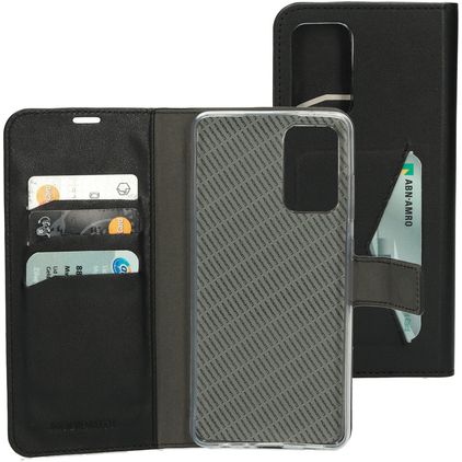 Mobiparts Classic Wallet Samsung Galaxy A72 Capa livro Carteira - Preto