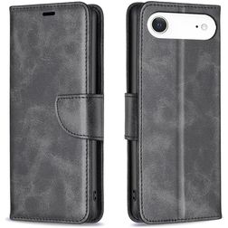 Mobigear Excellent iPhone Air Pungetui med Seddelrum - Sort