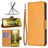Mobigear Excellent Motorola Moto E32s Wallet case - Cognac