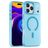 Mobigear Shockproof iPhone 17 Pro Max MagSafe Plástico rígido Capa traseira - Azul