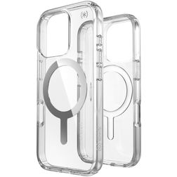 Speck Presidio Perfect Clear iPhone 16 Pro MagSafe Hard Case Back cover Shockproof - Clear