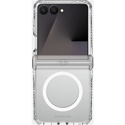 ITSKINS Level 2 HybridMagClear R Clear Samsung Galaxy Z Flip 8 MagSafe Hardcase Etui plecki Wstrząsoodporne - Przezroczysty