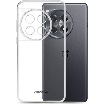 Mobilize Gelly Trasparente OnePlus 12R TPU flessibile Back cover - Trasparente