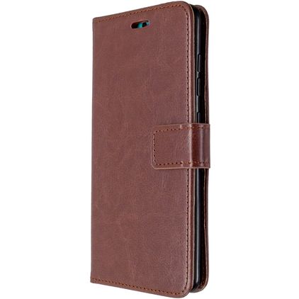 Mobigear Wallet Samsung Galaxy A51 Wallet case - Brown