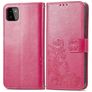 Mobigear Clover Samsung Galaxy A22 4G Funda tipo libro Cartera - Magenta