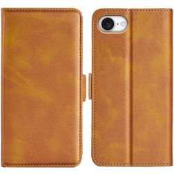 Mobigear Slim Magnet iPhone 17e Wallet case - Cognac
