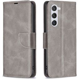 Mobigear Excellent Samsung Galaxy S25 Wallet case - Grey