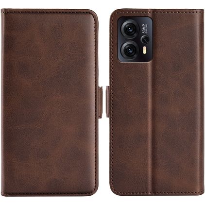 Mobigear Slim Magnet Motorola Moto E13 Etui z klapką typu portfel - Brązowy