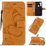 Mobigear Butterfly Motorola Moto G8 Power Capa livro Carteira - Conhaque