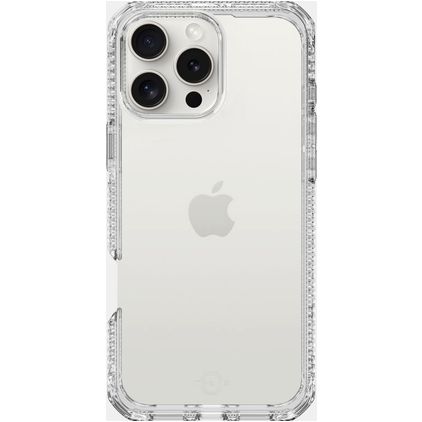 ITSKINS Level 2 SpectrumClear R Clear iPhone 16 Pro Max Flexible TPU Back cover Shockproof - Clear