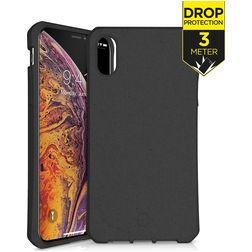 ITSKINS FeroniaBio iPhone XS Max Kova Suojakuori Iskunkestävä - Musta