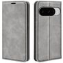 Mobigear Retro Slim Google Pixel 10 Lompakkokotelo + Setelitasku - Harmaa