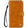Mobigear Wallet Samsung Galaxy A20e Pungetui med Seddelrum - Cognac