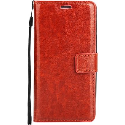 Mobigear Wallet Samsung Galaxy A5 (2017) Pungetui med Seddelrum - Brun