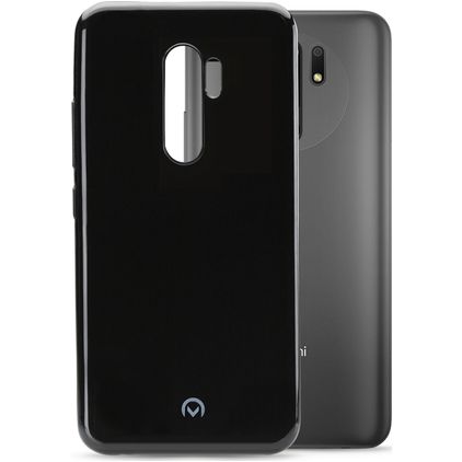Mobilize Gelly Xiaomi Redmi 9 Elastyczne TPU Etui plecki - Czarny