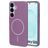 Mobiparts Slim Line Samsung Galaxy S25 MagSafe Plástico rígido Capa traseira - Imperial Purple