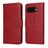 Mobigear Wallet Google Pixel 9a Cover a libro portafoglio - Rosso