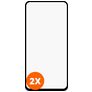 Mobigear Premium Motorola Moto G Pro Vidro temperado Película de ecrã - Compatível com capas - Preto (Pack de 2)