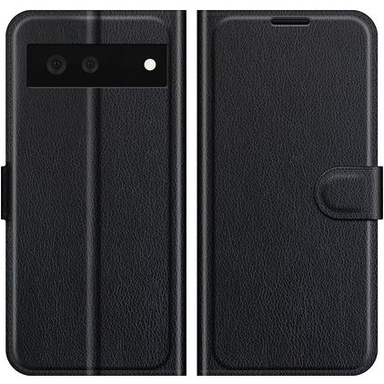 Mobigear Classic Google Pixel 6 Wallet case - Black