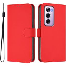 Mobigear Urban Wallet OPPO Reno 12 Pro Lompakkokotelo + Setelitasku - Punainen