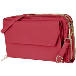 Antonio Fonzo Crossbody Clutch Mobilväska - Large - Röd