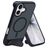 Mobiparts Hardcover iPhone 17 MagSafe Hardcase Back cover con supporto - Satin Black