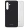 Mobilize Rubber Gelly Samsung Galaxy S24 Fleksibel TPU Bagsidecover - Matt Black