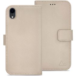 My Style Flex Wallet iPhone XR Pungetui med Seddelrum - Warm Taupe
