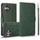 Mobigear Wallet iPhone 16 Plus Knížkové pouzdro 2v1 s odnímatelným krytem Peněženka - Zelená