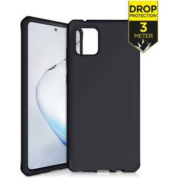 ITSKINS SpectrumSolid Samsung Galaxy Note 10 Lite Flexibel TPU Skal Stötsäkert - Plain Black