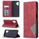 Mobigear Rhombus Slim Samsung Galaxy A32 5G Cover a libro - Rosso