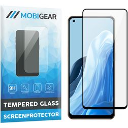 Mobigear Premium OPPO Reno 7 4G Vetro Protezione schermo - Compatibile con le cover - Nero