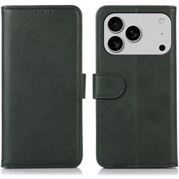 Mobigear Wallet iPhone 18 Pro Max Cover a libro portafoglio - Verde