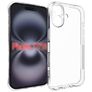 Mobigear Cushion Transparent iPhone 18 Flexibel TPU Skal - Transparent