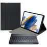 Mobilize Detachable Bluetooth Keyboard Samsung Galaxy Tab A8 10.5 (2021) Funda tipo libro con teclado AZERTY - Negro