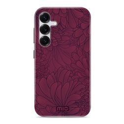 MIO Samsung Galaxy S25 MagSafe Hardcase Back cover - Berry Blooms