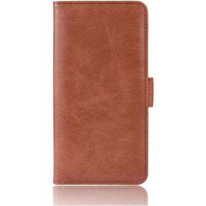 Mobigear Slim Magnet Samsung Galaxy A20e Funda tipo libro Cartera - Marrón