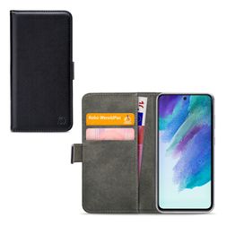 Mobilize Classic Gelly Wallet Samsung Galaxy S21 FE Funda tipo libro Cartera - Negro