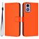 Mobigear Urban Wallet Motorola Moto G04 Lompakkokotelo + Setelitasku - Oranssi