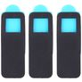 Mobigear Square Webbkameraskydd med skjutlucka - Svart (3-pack)
