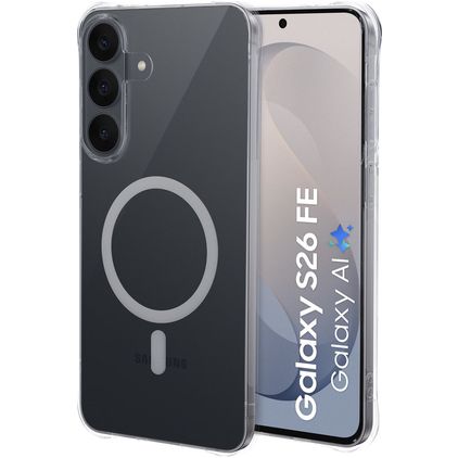 Mobiparts Classic Trasparente Samsung Galaxy S26 FE MagSafe TPU flessibile Back cover - Trasparente