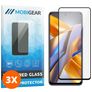 Mobigear Premium POCO M5s Vetro Protezione schermo - Compatibile con le cover - Nero (confezione da 3)