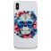 Mobigear Design iPhone XS Max Flexible TPU Back cover - Skull