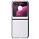 Mobigear Excellent Motorola Razr 40 Ultra Funda Plástico rígido Carcasa - Blanco